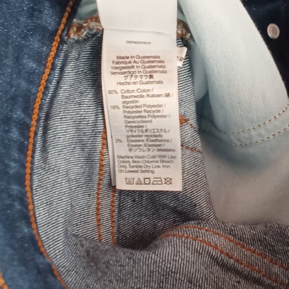 J Crew Denim Jeans Size 26/4 Buttonfly Mid Rise Skinny Leg Medium Dark Wash - Picture 5 of 10